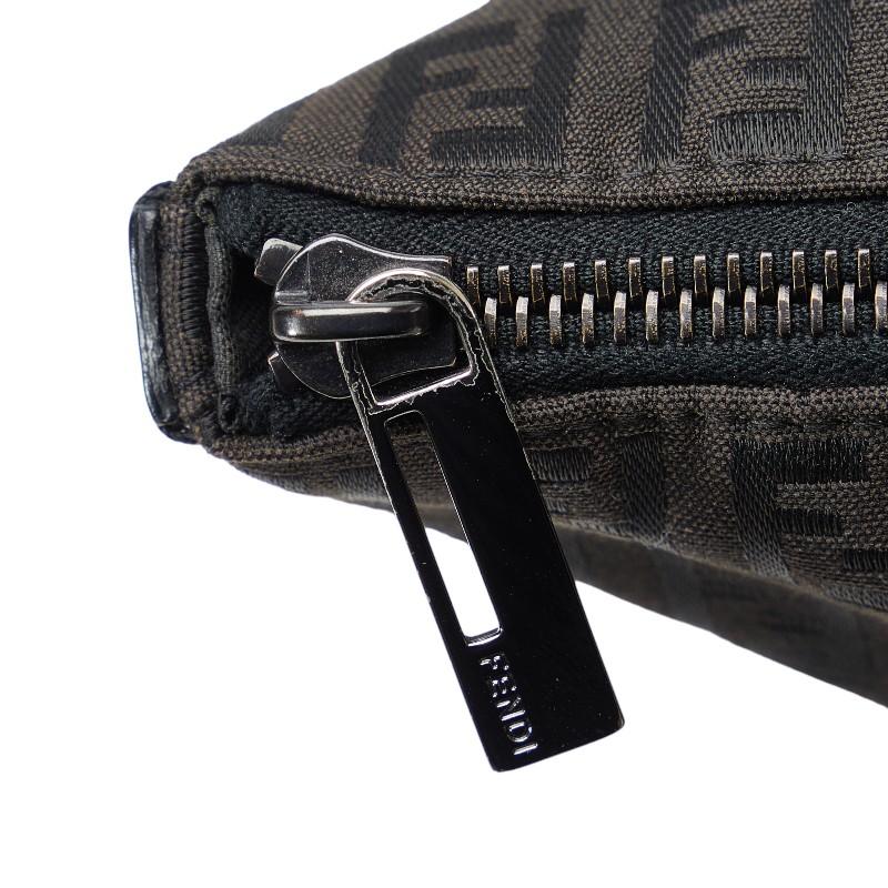 FENDI（フェンディ） ズッキーノ ハンドバッグ 8BH134 ブラック