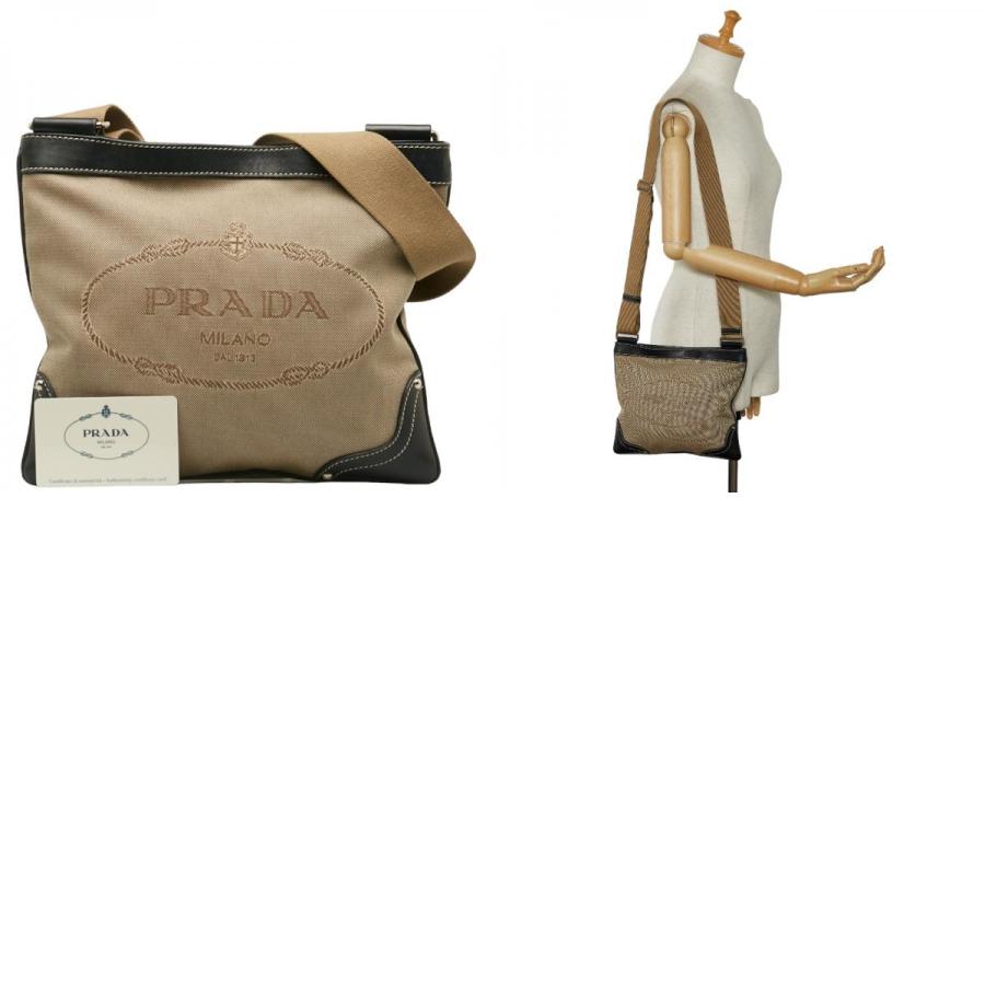 PRADA（プラダ） ロゴジャガード 斜め掛け ショルダーバッグ BT0537