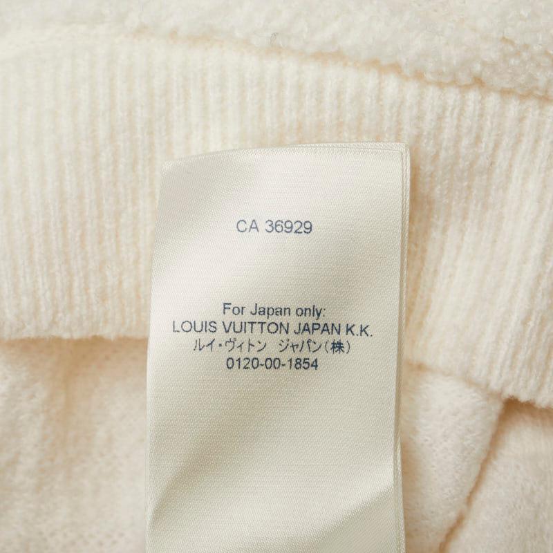 LOUIS VUITTON ルイ ヴィトン ロゴ スカート サイズ：S ホワイト  