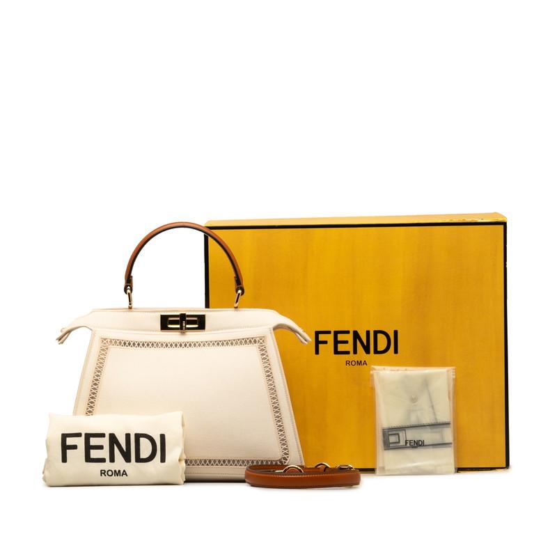 FENDI フェンディ ピーカブー アイシーユー ミディアム ハンドバッグ  