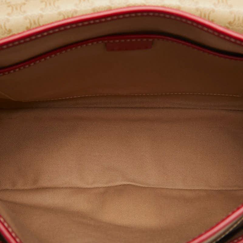 CELINE（セリーヌ） マカダム 斜め掛け ショルダーバッグ ベージュ