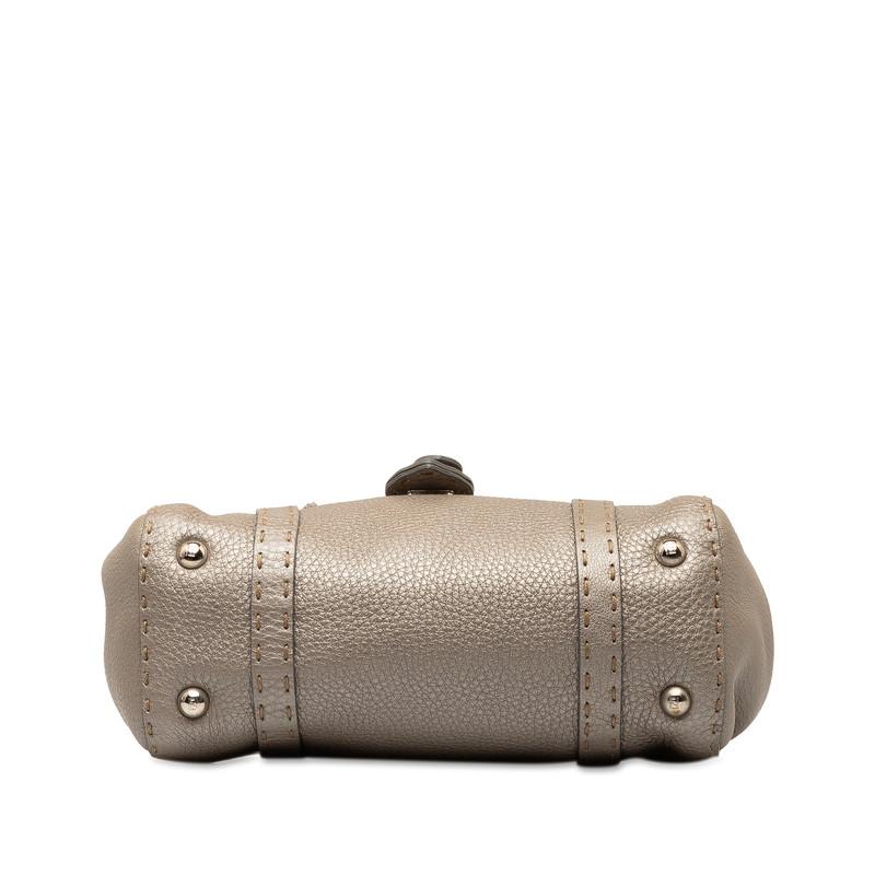 FENDI（フェンディ） セレリア リンダ ミニ ハンドバッグ 8R486 グレー
