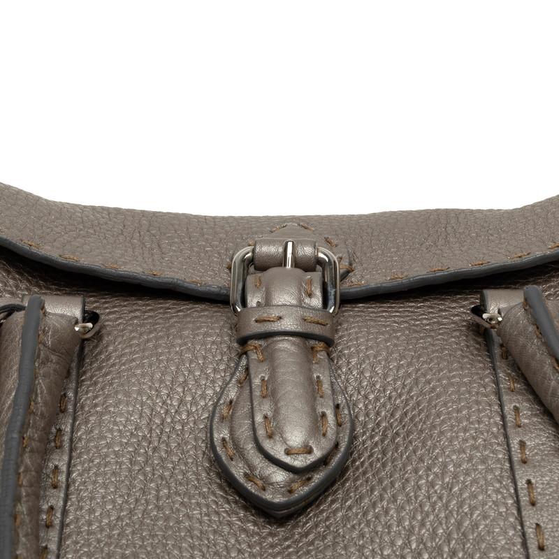 FENDI（フェンディ） セレリア リンダ ミニ ハンドバッグ 8R486 グレー