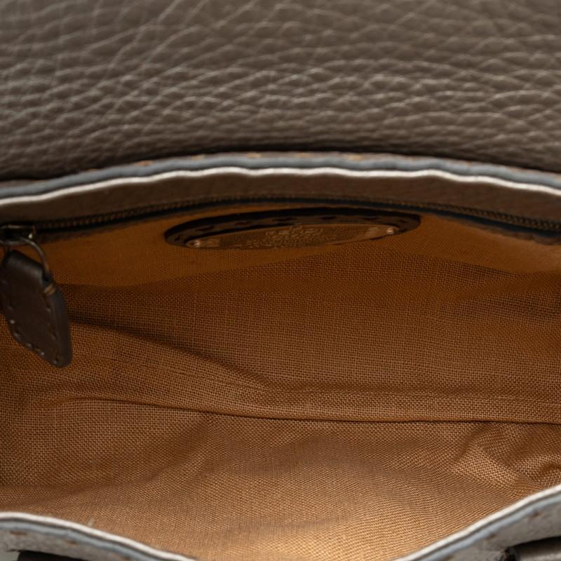 FENDI（フェンディ） セレリア リンダ ミニ ハンドバッグ 8R486 グレー