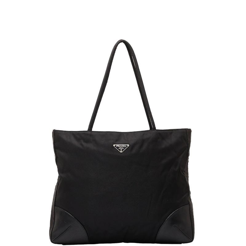 PRADA プラダ 三角ロゴプレート ハンドバッグ トートバッグ PRADA プラダ 三角ロゴプレート ハンドバッグ トートバッグ