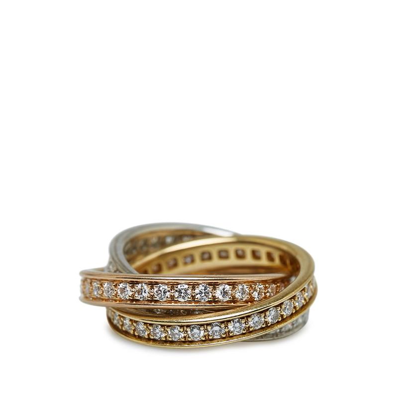 Cartier（カルティエ） トリニティリング フルエタニティ #52 リング