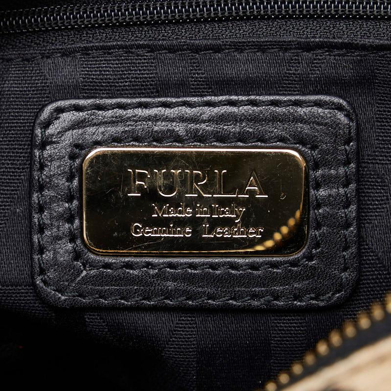 FURLA（フルラ） 豹柄 レオパード ワンショルダーバッグ ハンドバッグ