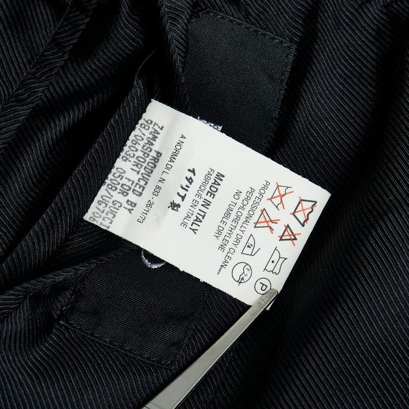 GUCCI グッチ ダブルテーラードジャケット サイズ:40 グレー