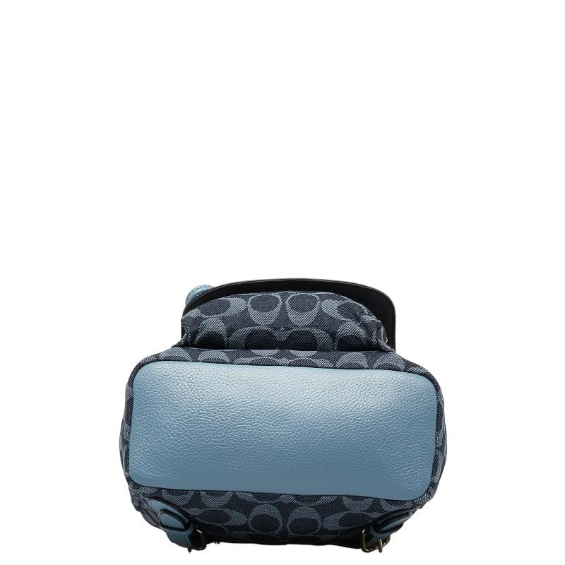 COACH（コーチ） シグネチャー ロゴ シルバー金具 ビリー リュック