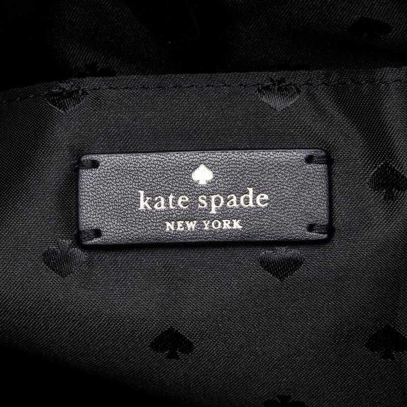 美品　kate spade ケイトスペード　トートバッグ　ゴールド金具　ブラック kate spade NEW YORK ケイトスペード ロゴ ゴールド金具 トート