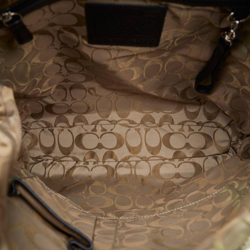COACH（コーチ） 斜め掛け ショルダーバッグ 9177 ブラック シルバー