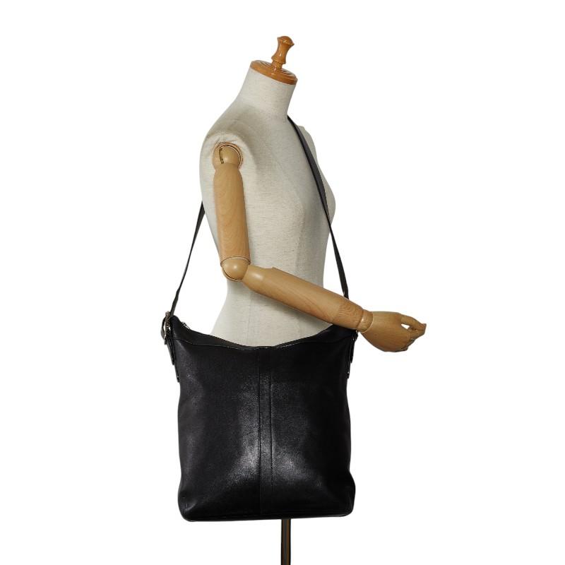 COACH（コーチ） 斜め掛け ショルダーバッグ 9177 ブラック シルバー