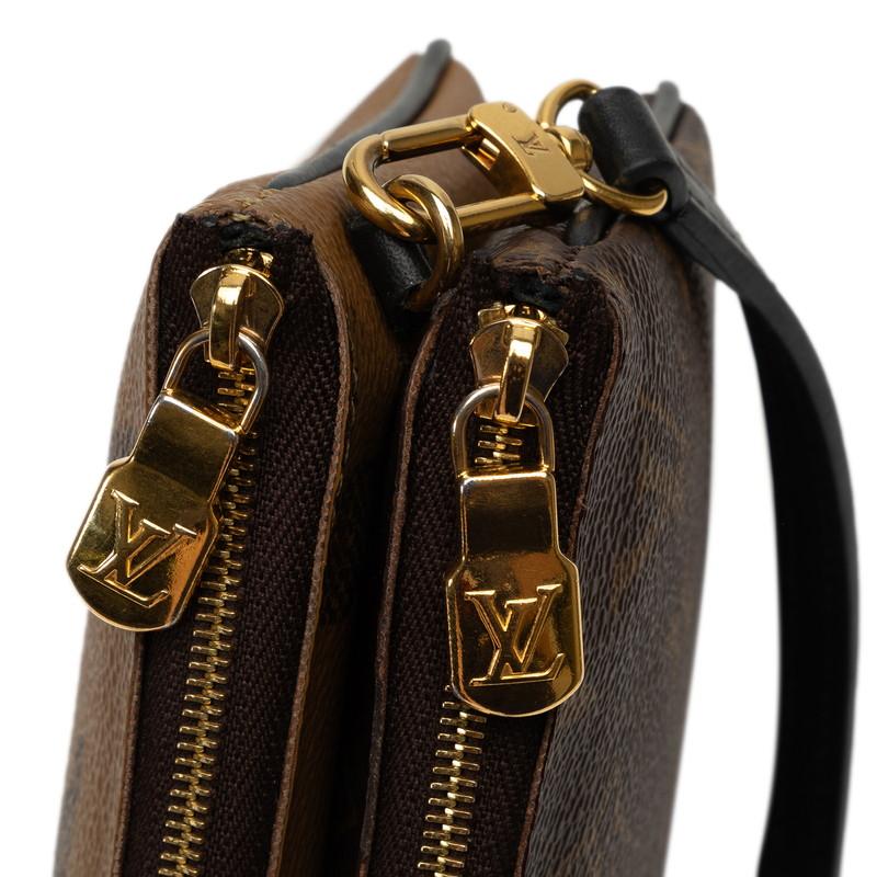 ルイヴィトン モノグラム リバース ジャイアント ポシェット ドゥーブル ジップ LOUIS VUITTON（ルイ・ヴィトン） ルイ ヴィトン モノグラム
