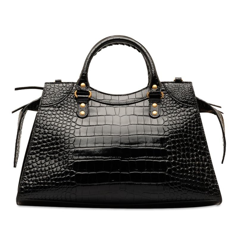 BALENCIAGA バレンシアガ ネオ クラシック シティ クロコ型押し BALENCIAGA バレンシアガ ネオ クラシック シティ クロコ型押し