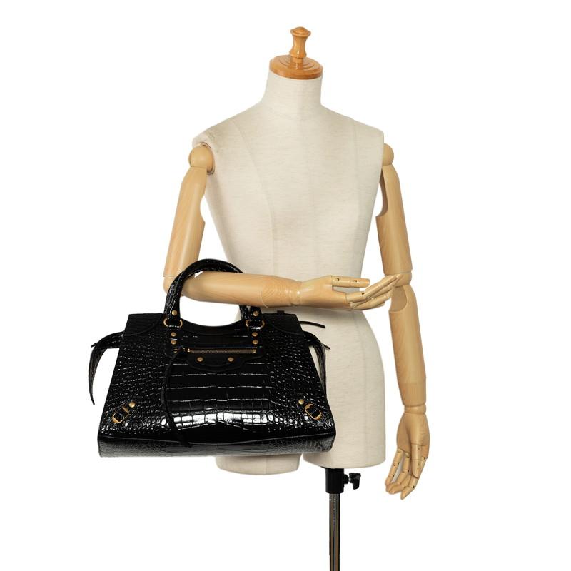 BALENCIAGA バレンシアガ ネオ クラシック シティ クロコ型押し BALENCIAGA バレンシアガ ネオ クラシック シティ クロコ型押し