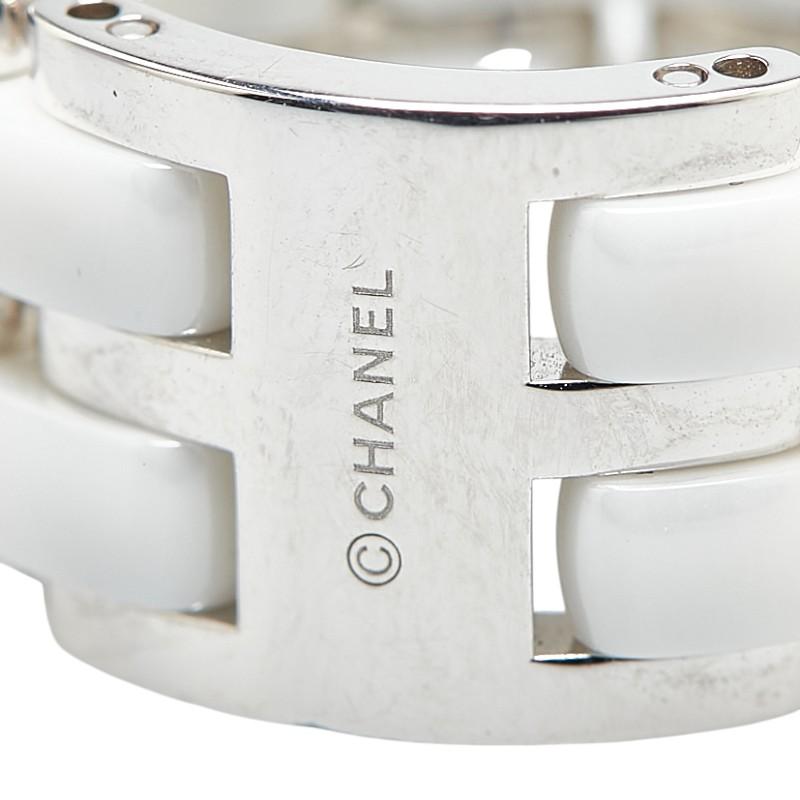 シャネル カンボン ロゴ ワイド リング 925 9号