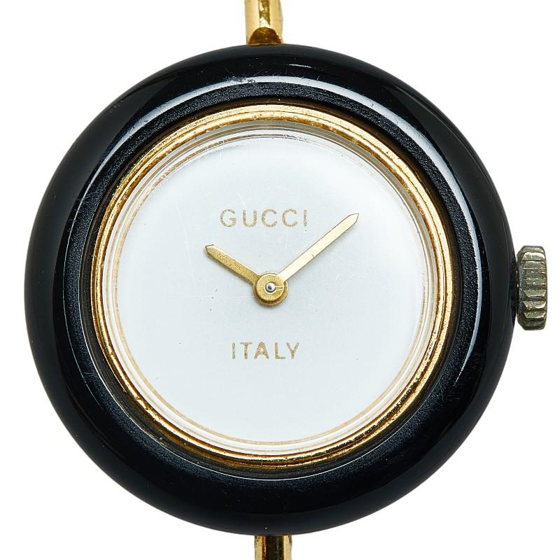 グッチ（GUCCI）チェンジベゼル 1100 レディース腕時計 動作品 中古 ginzaparis2_1-0086095