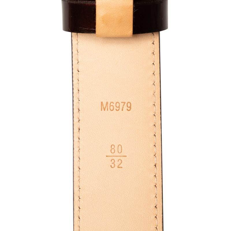 LOUIS VUITTON ルイ ヴィトン モノグラム ヴェルニ サンチュール