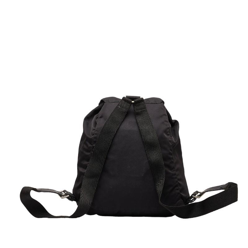 PRADA（プラダ） 三角ロゴプレート リュック バックパック ブラック