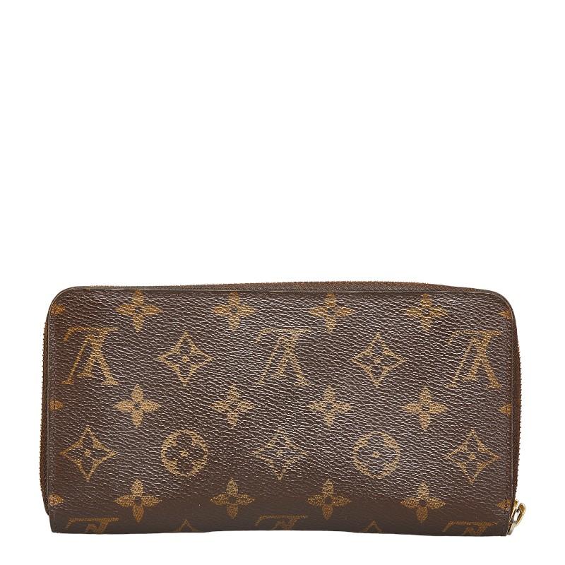 ルイ ヴィトン モノグラム ジッピーウォレット ラウンドファスナー 長財布 M42616 ブラウン PVC レディース LOUIS VUITTON 【中古】｜ginzaparis2｜03