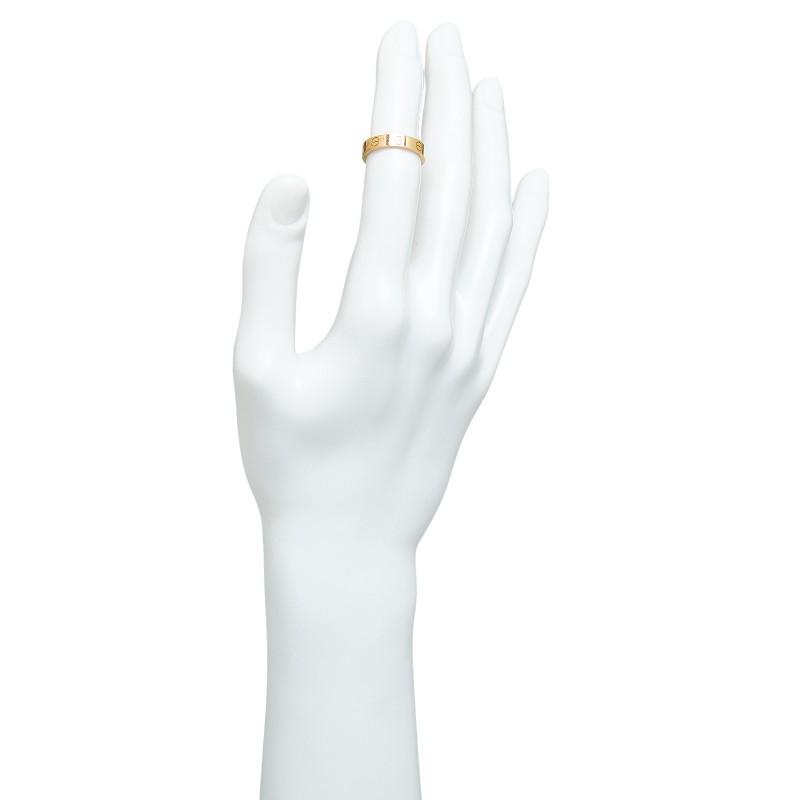 カルティエ ミニラブリング #49 リング 指輪 750 レディース CARTIER 【中古】｜ginzaparis2｜06