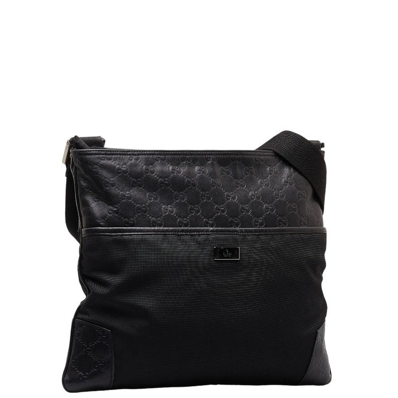 GUCCI（グッチ） グッチシマ ショルダーバッグ 161822 ブラック