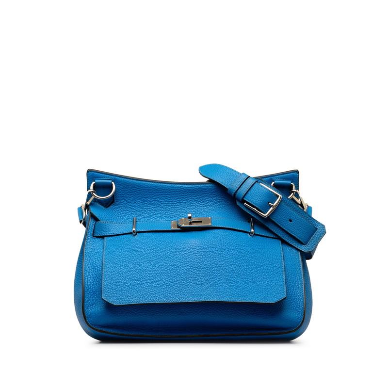 HERMES（エルメス） ジプシエール34 斜め掛け ショルダーバッグ ブルー