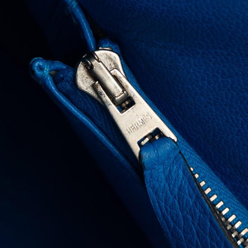 HERMES（エルメス） ジプシエール34 斜め掛け ショルダーバッグ ブルー
