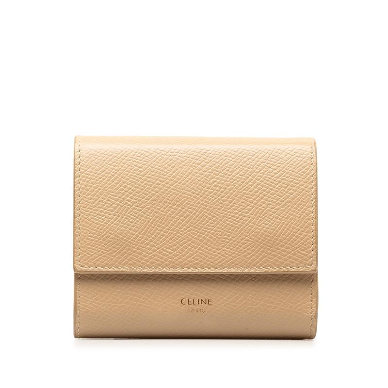 CELINE（セリーヌ） スモール トリフォールドウォレット 三つ折り財布