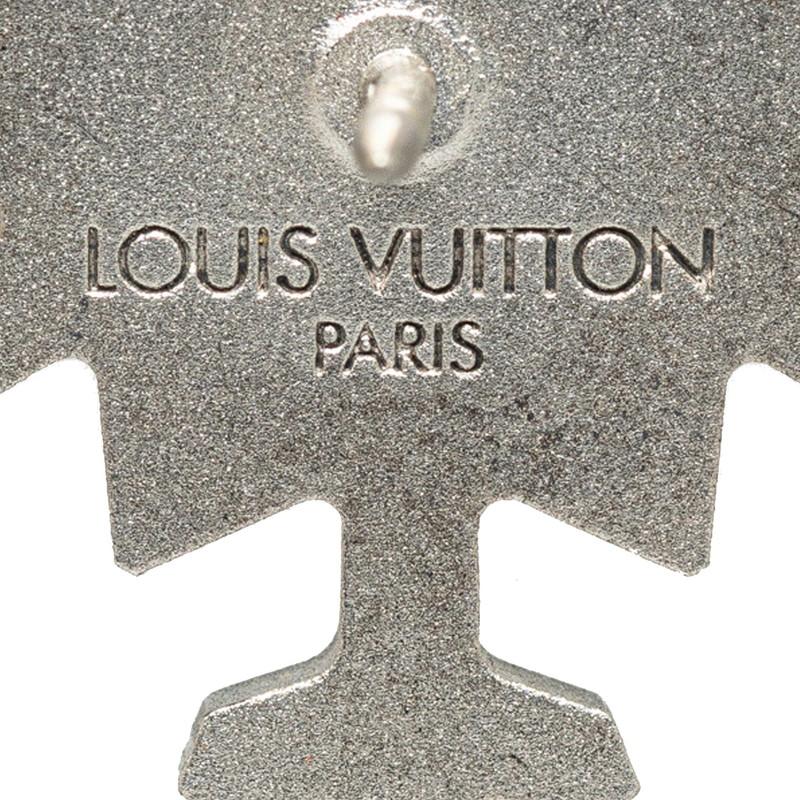 ルイ ヴィトン エトワール 雪の結晶 キット ブローチ ピンズ M65390 シルバー ブラウン メタル プラスチック LOUIS VUITTON【中古】｜ginzaparis2｜08