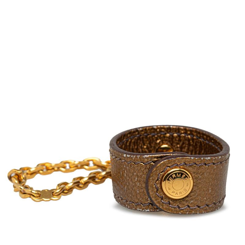 H*u様 HERMES ブラウン/ゴールド グローブホルダー H*u様 HERMES ブラウン/ゴールド グローブホルダー H*u様 HERMES