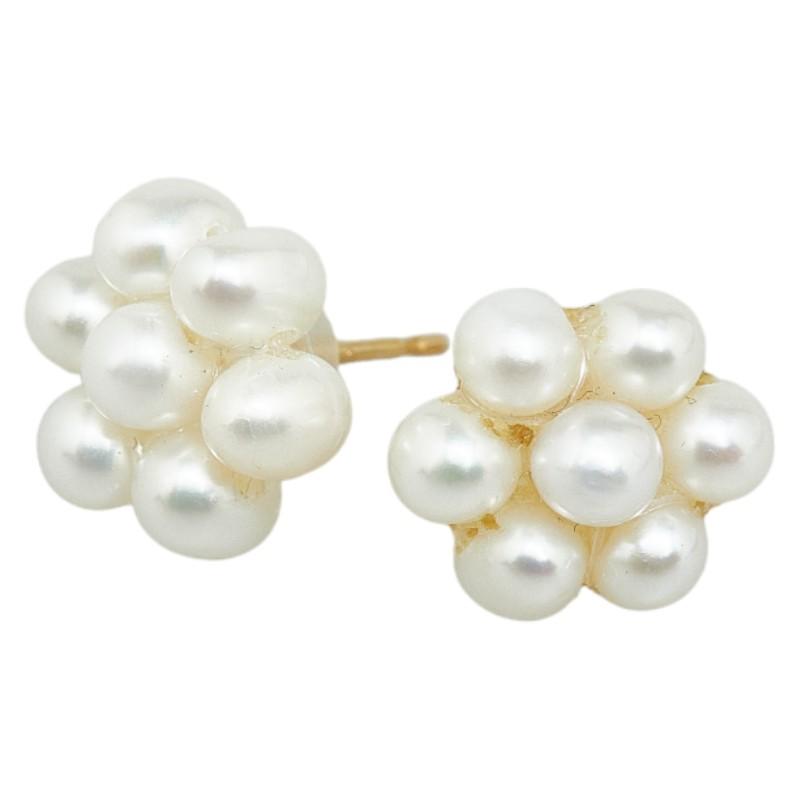 【未使用品】ベリテ　18K ピアス　パールピアス ベリテ パール ピアス K10PG ピンクゴールド レディース 【中古