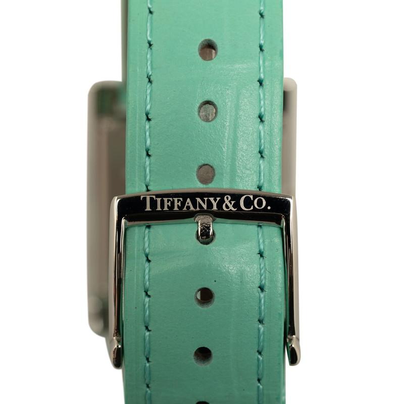 ティファニー メイカーズ 腕時計 67460375 クオーツ ホワイト文字盤 レザー SS レディース TIFFANY&amp;Co. 【1-0150866】 TIFFANY&Co.（ティファニー） メイカーズ 腕時計 67460375 クオーツ