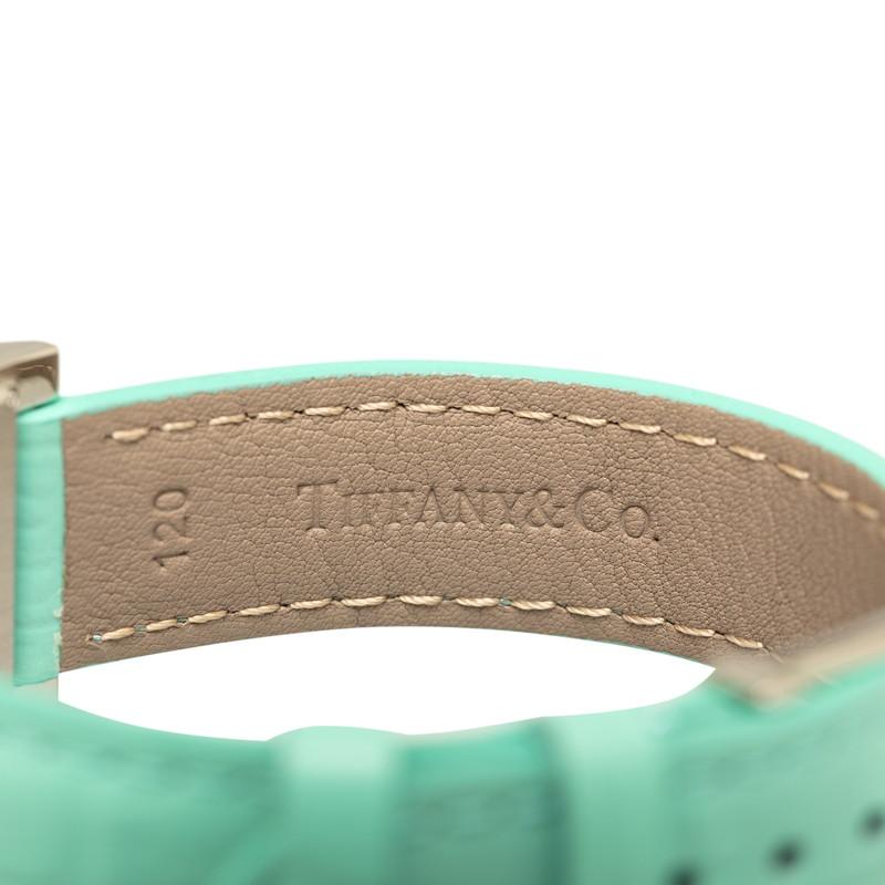 ティファニー メイカーズ 腕時計 67460375 クオーツ ホワイト文字盤 レザー SS レディース TIFFANY&amp;Co. 【1-0150866】 TIFFANY&Co.（ティファニー） メイカーズ 腕時計 67460375 クオーツ