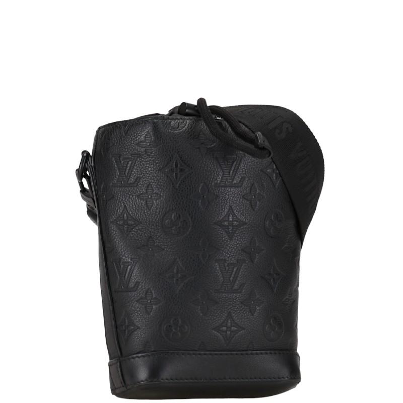 ルイヴィトン ショルダーバッグ ノエ スリング カーフレザー ノワール ブラック LOUIS VUITTON ルイヴィトン ノエ スリング ショルダーバッグ