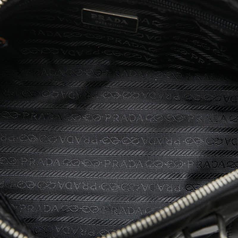 PRADA プラダ 三角ロゴプレート ミニハンドバッグ B10747