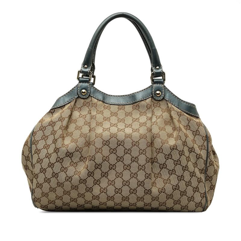 GUCCI グッチ GGキャンバス スーキー ハンドバッグ トートバッグ