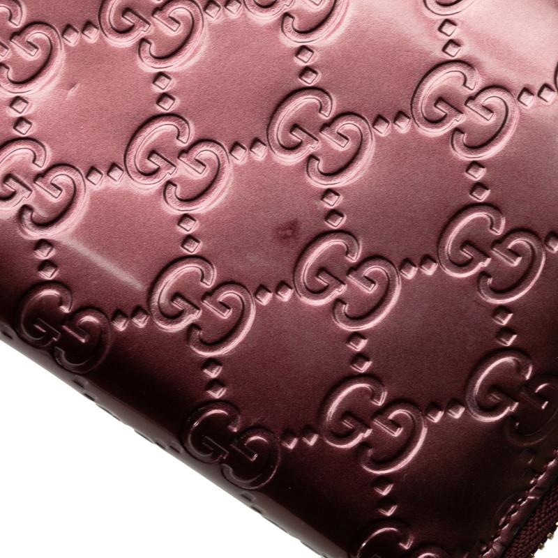 GUCCI グッチ グッチシマ ラブリー Gハート ラウンドファスナー GUCCI グッチ グッチシマ ラブリー Gハート ラウンドファスナー