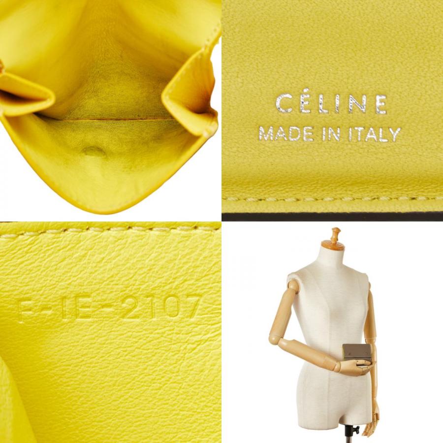 CELINE（セリーヌ） スモール フォールデッド マルチファンクション 三