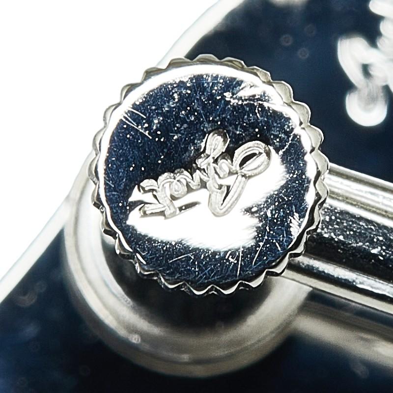 ジュネ K18WG ホワイトゴールド K14WG サファイア0.57ct ダイヤ0.20ct 