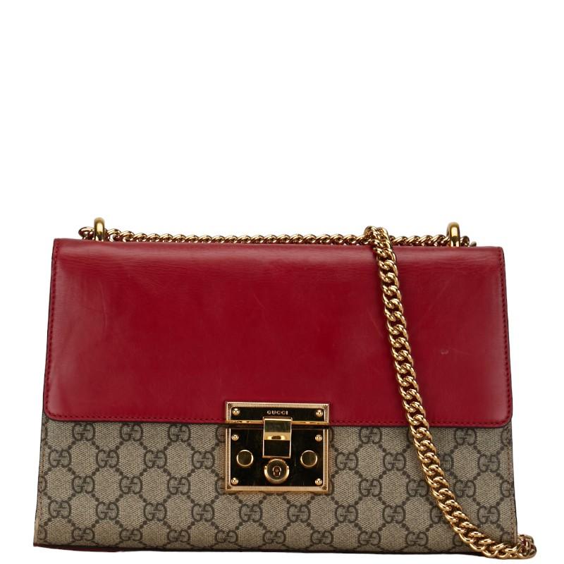 GUCCI グッチ GGスプリーム チェーン ショルダーバッグ 409486 GUCCI グッチ GGスプリーム チェーン ショルダーバッグ 409486