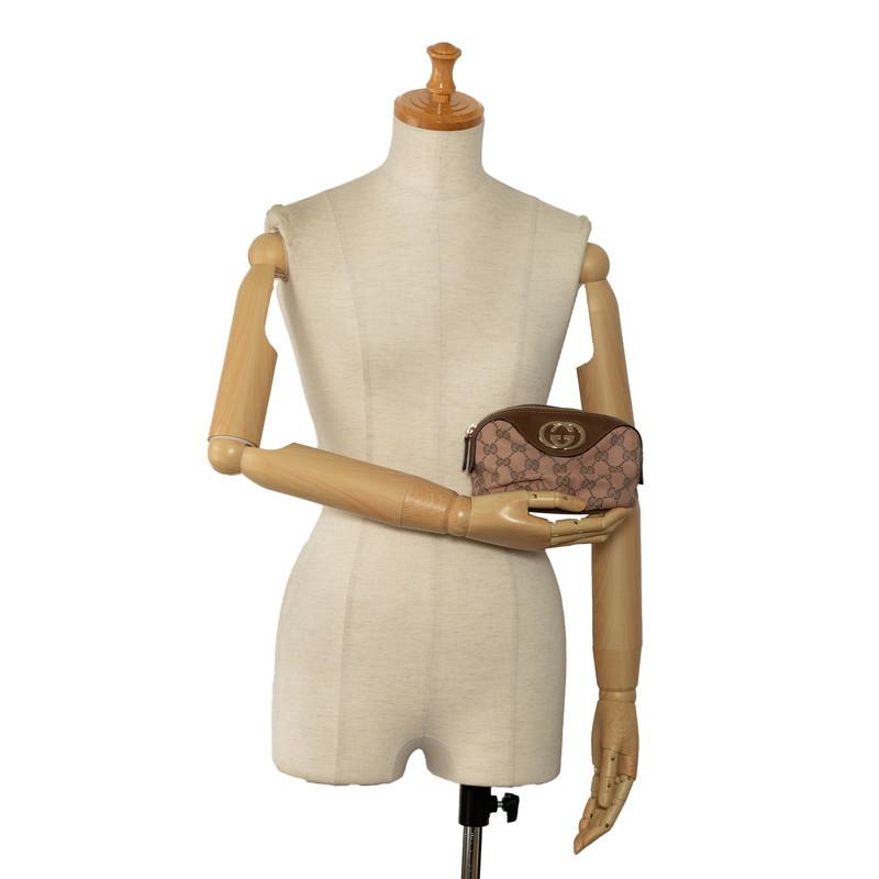 GUCCI（グッチ） インターロッキングG GGキャンバス ポーチ 308631