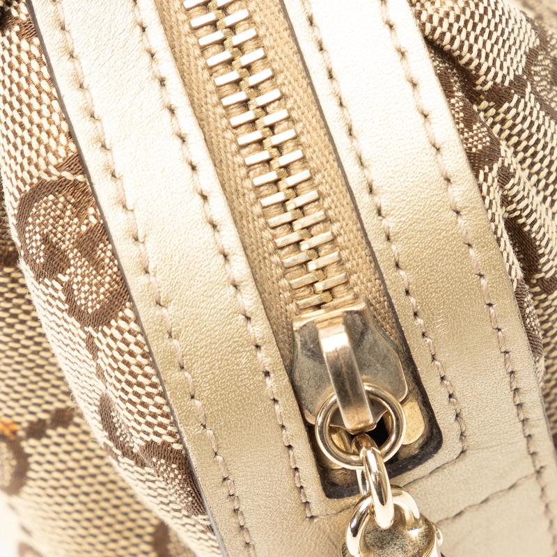 GUCCI（グッチ） GGキャンバス バンブー ポーチ 246174 ベージュ