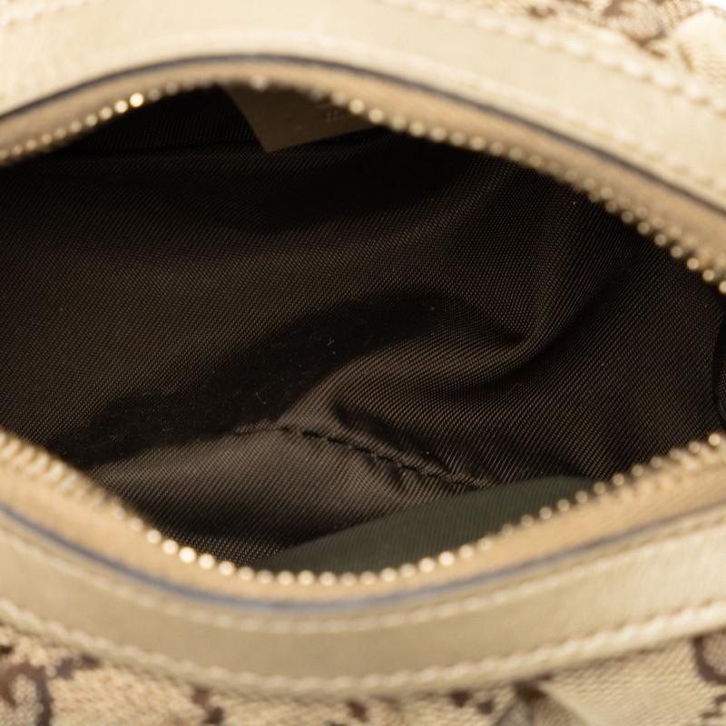 GUCCI（グッチ） GGキャンバス バンブー ポーチ 246174 ベージュ