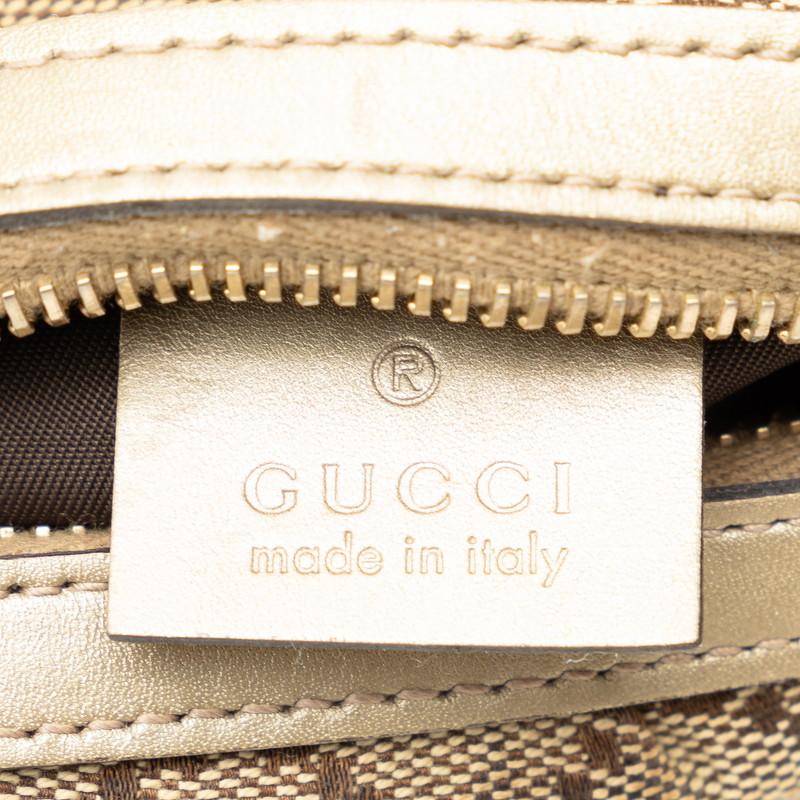 GUCCI（グッチ） GGキャンバス バンブー ポーチ 246174 ベージュ