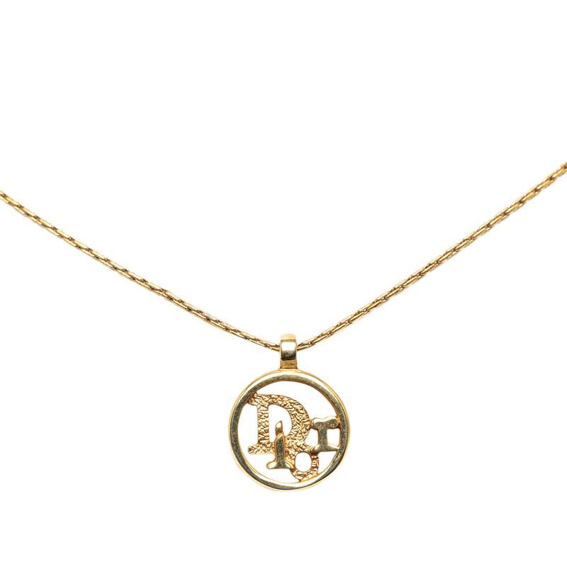Dior ゴールドメッキ ネックレス Dior ゴールドメッキ ネックレス