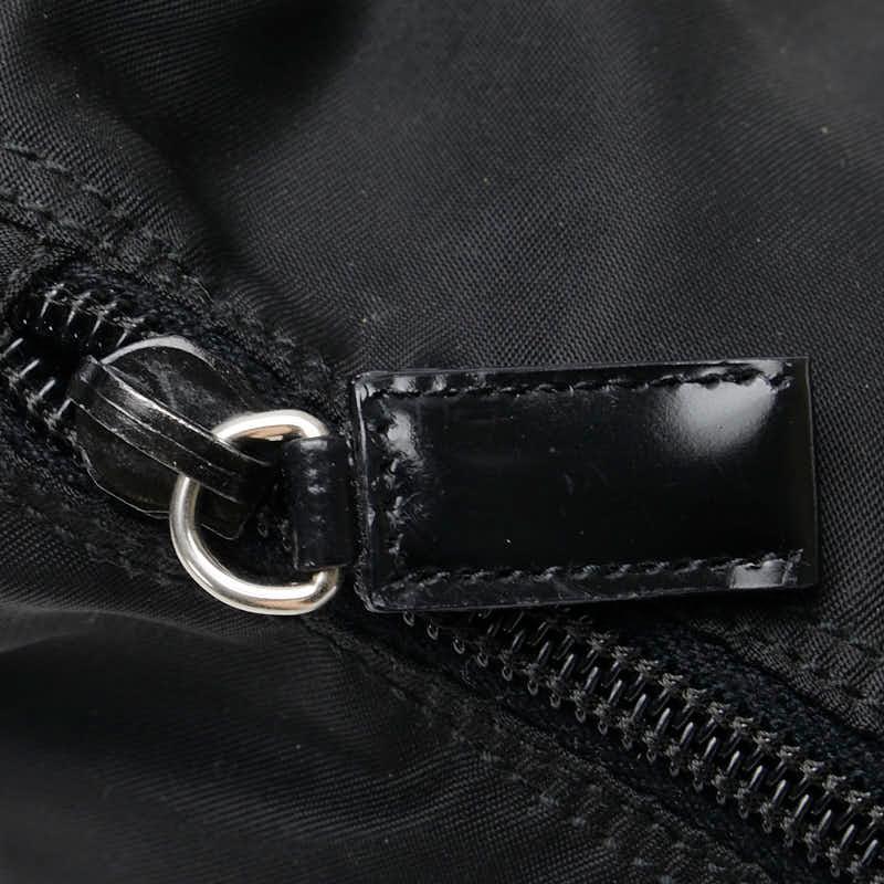 プラダ ステンカラーコート レザー切り替え 三角ロゴプレート L