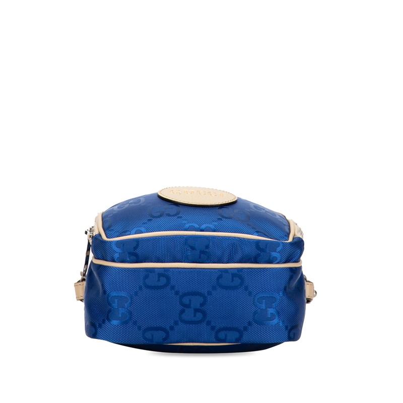 グッチ GGナイロン オフ ザ グリッド ハンドバッグ ショルダーバッグ 2WAY 625850 ナイロン レディース GUCCI 【1-0249782】 GUCCI（グッチ） GGナイロン レザー オフザグリッド 2WAY ショルダー