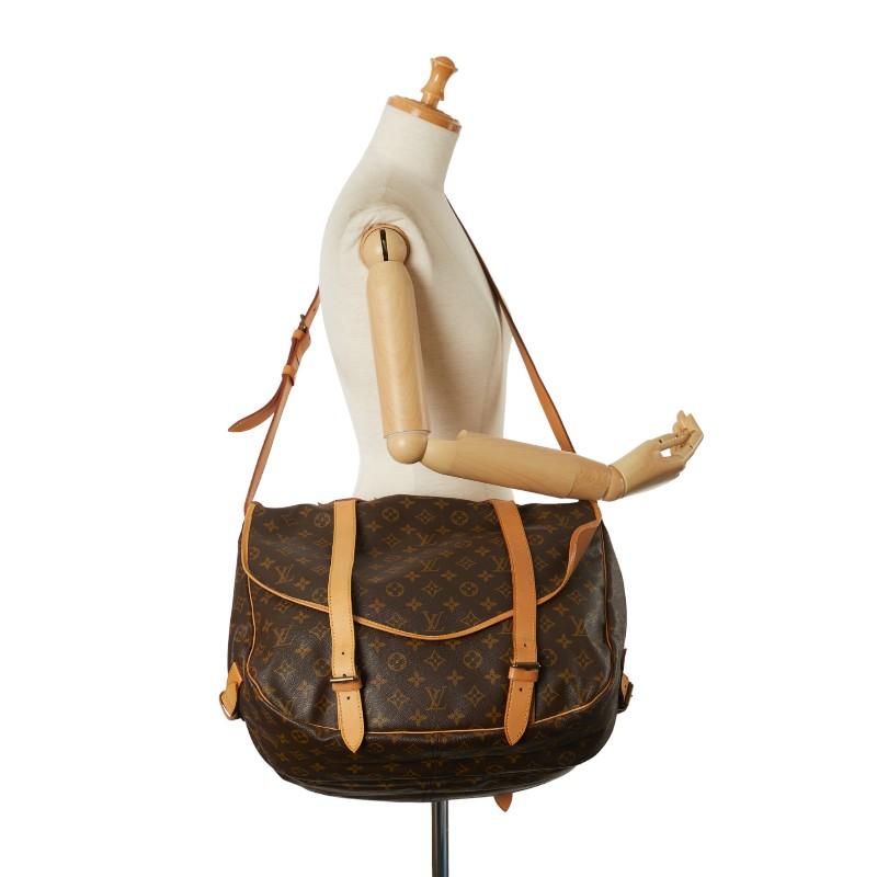 LOUIS VUITTON ルイ ヴィトン モノグラム ソミュール43 斜め掛け