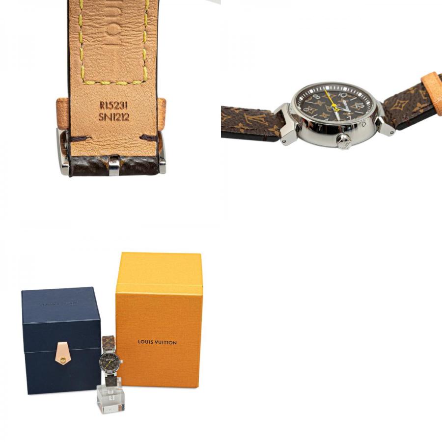 LOUIS VUITTON ルイ ヴィトン モノグラム タンブール キャンバス